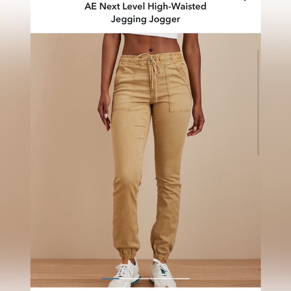 American Eagle Gray Joggers size 10
